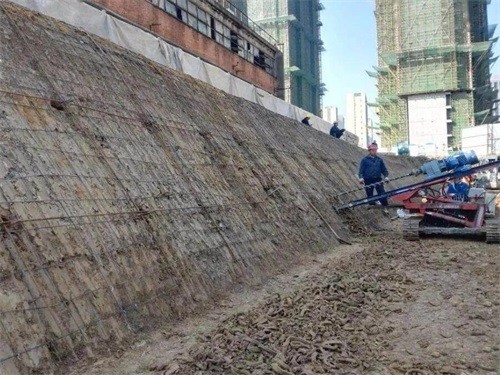 沙湾建筑边坡支护